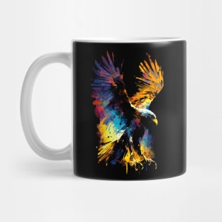 Colorful Eagle's Wing Spread #1 Mug